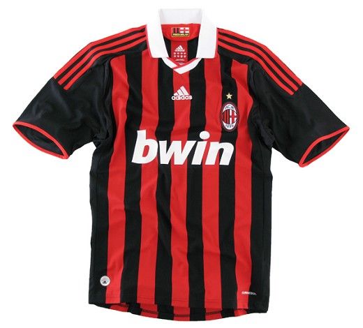 Le maglie del Milan 2009-2010 griffate Adidas
