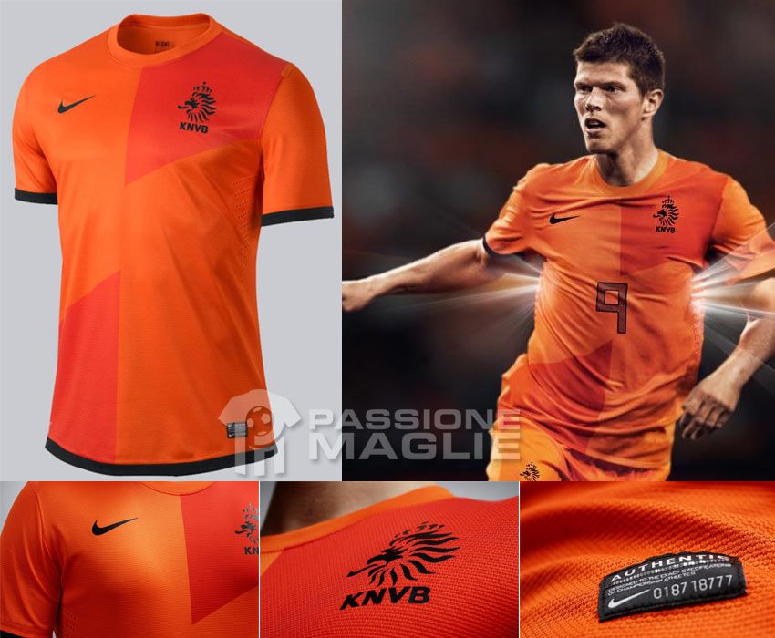 Le maglie dell'Olanda per gli Europei 2012 firmate Nike in esclusiva
