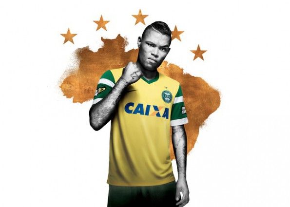 Nike celebra il Brasile sulle terze maglie gialle di cinque club 2014
