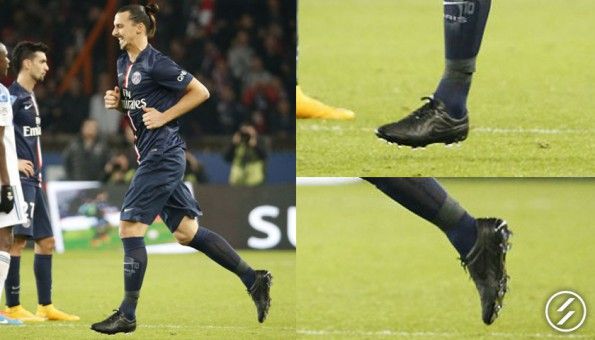 Ibrahimovic testa le nuove Hypervenom o un altra scarpa