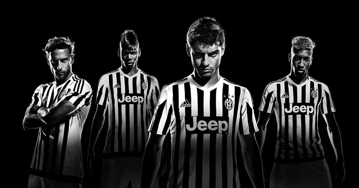 Maglie Juventus 2015-2016, il debutto bianconero di adidas