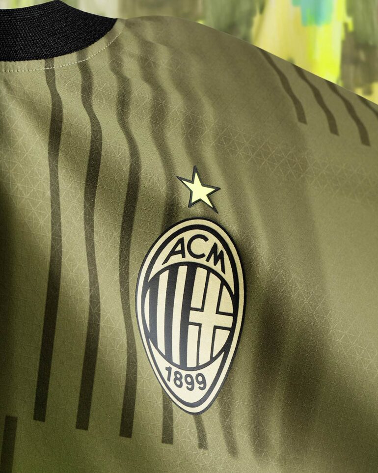 Verde Oliva Per La Terza Maglia Del Milan 2022 2023 Che Omaggia Milano