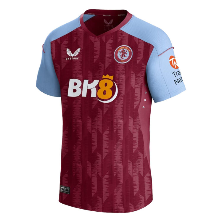 La Maglia Dell'Aston Villa 2023-2024 Cattura L'energia Del Villa Park