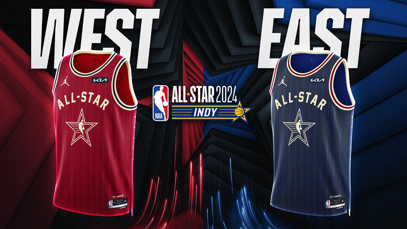 Le maglie dell'AllStar Game 2024 in NBA